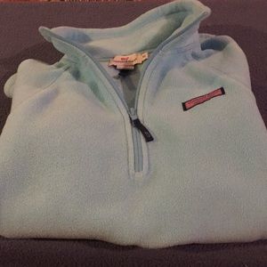 Vineyard Vines zip front pullover